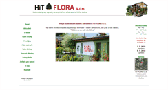 Desktop Screenshot of hitflora.cz