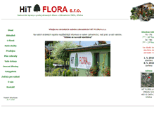 Tablet Screenshot of hitflora.cz